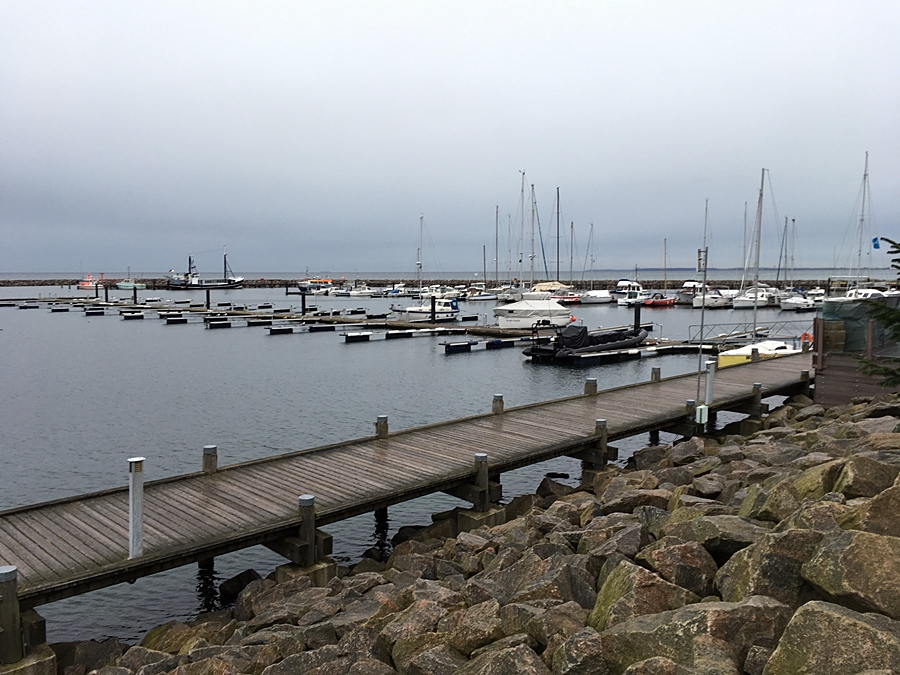 Kueborn Yachthafen im Winter